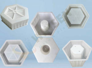 Moule en plastique pour pavés hexagonaux en plastique injecté, moule en caoutchouc pour pavés, moule en plastique pour pavés - Product Image 4
