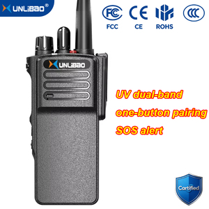 XUNLIBAO Walkie Talkie Portátil de 10W con Emparejamiento de Frecuencia con un Toque, Radio Bidireccional de Doble Banda UV de Alta Potencia 8600 <span class=keywords><strong>Woki</strong></span> Toki de Largo Alcance - Product Image 1