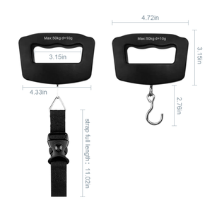 Hot Selling 50 KG Electronic Pocket Hanging Waage Digital für Reisen Elektronische Gepäck reise waage - Product Image 4