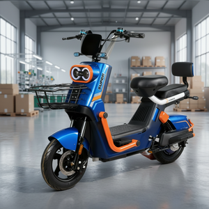 Trottinette électrique chinoise 48V pour adultes, modèle EU 2026, avec batterie au lithium, étanche et dotée de fonctions électroniques et numériques - Product Image 1