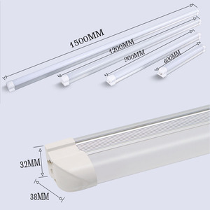 Jpungsun <span class=keywords><strong>Tube</strong></span> 1ft 2ft 3ft 4ft 5ft 5w 9w 13w 15w <span class=keywords><strong>18w</strong></span> 24w Boîtier en aluminium Couvercle intégré T5 T8 Led <span class=keywords><strong>Tube</strong></span> Light - Product Image 4