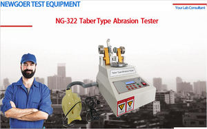 Rotary Abrasion <span class=keywords><strong>Tester</strong></span> Tipo Taber Couro Abrasão Resistência Teste Máquina Preço - Product Image 6