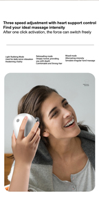 Masajeador de cuero cabelludo de buena calidad, masajeador de cabeza de pelo de mano impermeable, productos portátiles de masaje de cabeza de luz roja - Product Image 5