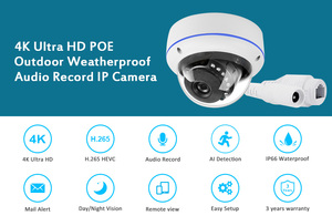 Icsee 8MP 4MP <span class=keywords><strong>Dome</strong></span> PoE <span class=keywords><strong>Camera</strong></span> An Ninh mặt phát hiện âm thanh ngoài trời hai chiều âm thanh 2.8mm 5MP <span class=keywords><strong>Dome</strong></span> PoE IP CCTV IP <span class=keywords><strong>Camera</strong></span> - Product Image 4