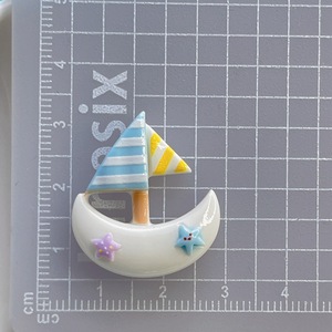 Accesorios de Resina Artísticos Hechos a Mano, de Tamaño Mediano, con Pegamento de Crema, para Decorar Fundas de Teléfono, con Pegatinas de Pelo de Animal, Serie Océano, Playa, Mar - Product Image 5