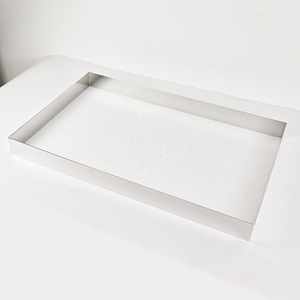 <span class=keywords><strong>Cercle</strong></span> à pâtisserie personnalisé en acier inoxydable 304 316 316L pour gâteaux, mousses, tartes et pâtisseries, outils de cuisson, moule à gâteau - Product Image 1