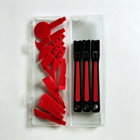 Kit de 9 outils détachables pour le remplissage des bords en plastique, idéal pour le film de protection de peinture et le recouvrement de vinyle automobile