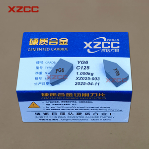 Puntas de carburo de tungsteno T15K6, puntas de carburo YG6, carburo cementado C122, diamante C125, BK6, <span class=keywords><strong>BK8</strong></span>, T5K10, HS345, C116, C120, YG8, P30, HS 345, C103 - Product Image 2