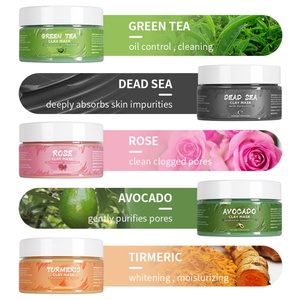 Más Vendida: Mascarilla Facial Natural y Orgánica para el Cuidado de la Piel con Cúrcuma, Té Verde, Aguacate, Arcilla del Mar Muerto y Rosa, Antienvejecimiento, para Todo Tipo de Piel - Product Image 6