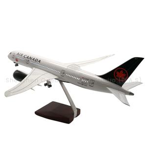 Yeni stil Die Cast Metal uçak modeli oyuncak 787 hava kanada Boeing 43cm reçine uçak modeli toptan iş hediyeler için - Product Image 1