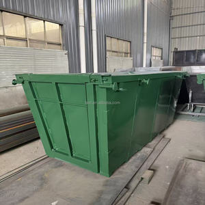 Bac à déchets en acier robuste de norme australienne 2m3-12m3, conteneur renforcé pour déchets, compatible <span class=keywords><strong>grue</strong></span> et chariot élévateur - Product Image 1