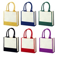 Sacs fourre-tout en toile de coton personnalisés et réutilisables avec poignée d'épaule pour courses, sacs en coton écologiques en gros