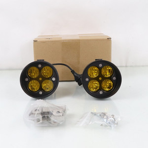 Nouveaux Phares Antibrouillard LED Ambrés 12V Haute Puissance pour Calandre de Voiture 4x4 Tout-Terrain pour Toyota 4Runner Tacoma Tundra Rav4 - Product Image 5