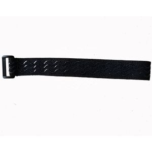 Sangle de batterie en silicone personnalisée antidérapante avec fermeture auto-agrippante, sangles élastiques noires résistantes et flexibles avec fermeture auto-agrippante - Product Image 3