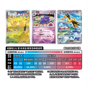 Preventa 2025 Nuevo Estilo Original Pokémon 151 Vol.4 Gathering 151 Vol4 Auténtica Tarjeta Rara de Dibujos Animados en Chino Simplificado TCG - Product Image 6