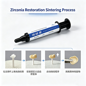 <span class=keywords><strong>Pâte</strong></span> de frittage 12g personnalisable OEM/ODM <span class=keywords><strong>pour</strong></span> restaurations entièrement céramiques, céramiques vitrifiées et zircone - Product Image 3