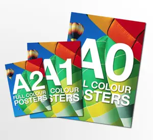 ملصق طباعة رقمية A0 A1 A3 A4 حجم ملصقات الحائط خدمة الطباعة الفنية ملصق الطباعة