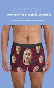 3 डी डिजिटल प्रिंटिंग लुभावनी पुरुषों के अंडरवियर कस्टम मुक्केबाज पॉलिएस्टर दूध रेशम फैक्टरी प्रत्यक्ष बिक्री - Product Image 6