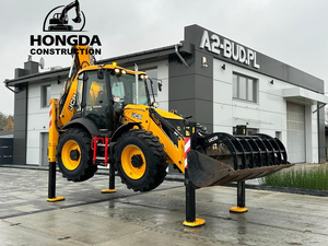 Retroexcavadora marca británica 99% nuevo cargador usado 4CX 5CX excavadoras retroexcavadora máquina - Product Image 4