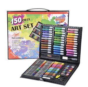 Uniseks 150 buah Set seni gambar lukisan PVC papan kayu untuk sekolah & Rumah Belajar kreativitas jenis hadiah sempurna - Product Image 1