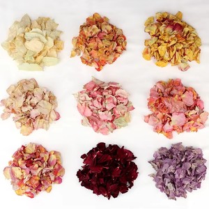 Pétales de rose séchés en gros de Chine / Pétales de rose dorés / Pétales de rose blancs pour le bain - Product Image 3