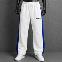 Pantalon de jogging ample et droit pour homme, style streetwear, patchwork coloré, haute qualité
