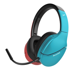 Cuffie da Gaming Wireless <span class=keywords><strong>SADES</strong></span> Partner con Auricolari Regolabili BT 5.0, Driver Dinamico AAC, Design Pieghevole, Cancellazione del Rumore ENC, Bassa Latenza - Product Image 2