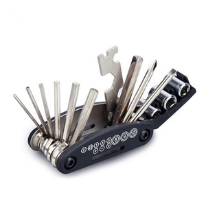 Folding Multi Tool 16 In 1 Stainless Steel Compact Portable Screwdriver Set For Bicycle Repair And DIY - Product Image 2