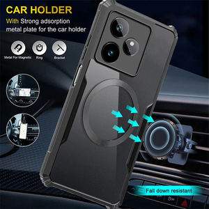 Pour Realme GT7 Pro 5G Étui Anti-jaunissement TPU PC Airbag Transparent Coque de téléphone fine pour GT6 5 2 Pro <span class=keywords><strong>GT</strong></span> 7T 6T 3T Neo2 3 5 6 SE - Product Image 4