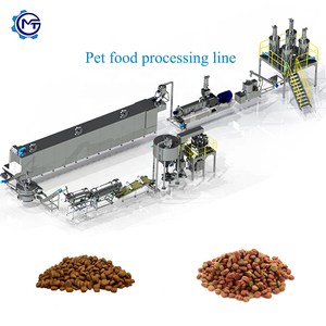 เครื่องอัดเม็ดอาหารสัตว์แบบสกรูคู่ ควบคุมด้วย PLC ผลิตได้ 300 กิโลกรัมต่อชั่วโมง ทำจากสแตนเลส 304 พร้อมมอเตอร์ สำหรับการผลิตแบบแห้ง - Product Image 4