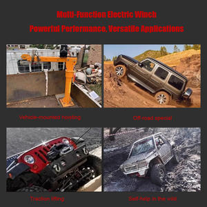 200000Lbs חבל חוט חשמלי עבור מכונית מחוץ לכביש הצלה עצמית <span class=keywords><strong>12v</strong></span> dc מנוע פלדה <span class=keywords><strong>winch</strong></span> הצלה מנוף 12/24v - Product Image 5