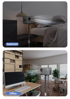 Salange support Flexible projecteur trépied universel montage au plafond 360 trépied rotatif réglable support en direct caméra ordinateur
