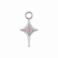 Pendientes Colgantes de Titanio ASTM F136 con Circonitas, Diseño de Estrella y Cometa, Joyería para Perforaciones de Oreja, Accesorios para Mujer, Estilo Celestial Boutique