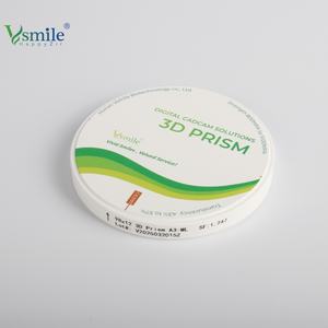 Vsmile 98 95 AG 14mm Materiali per Corone 3D Multistrato, Blocchi in Ceramica per Fresatura Dentale CAD CAM ad Alta Resistenza - Product Image 4