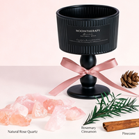Lampe de table en céramique vintage de luxe, diffuseur en cristal, coffret cadeau, pierre naturelle, parfum d'ambiance pour la maison, cadeau de mariage, cadeau de pendaison de crémaillère