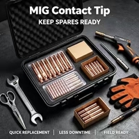 En gros, Buse de contact en cuivre M6 de qualité 6.5 pour pièces de torche de soudage MIG 0.8mm 1.0mm 1.2mm 1.6mm Direct usine