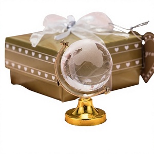 Mini Globos de Cristal Bellamente Elaborados, Recuerdos de Boda, Regalos de Agradecimiento en Color Dorado y Plateado - Product Image 4