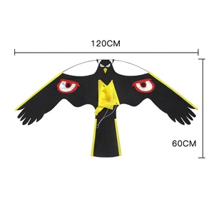 Vendita calda ampiamente usato spaventapasseri per uccelli hawk kite black eagle kite flying kite farm protector - Product Image 2