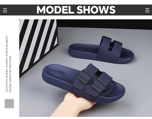 <span class=keywords><strong>Sandalias</strong></span> de <span class=keywords><strong>Hombre</strong></span> <span class=keywords><strong>Minimalistas</strong></span> con Doble Hebilla de EVA, Antideslizantes, para Uso Diario y Vacaciones, Venta al Por Mayor de Fábrica - Product Image 6