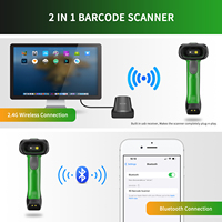 Lecteur de codes QR sans fil robuste NETUM avec moteur de lecture d'image par zone Honeywell pour Windows, Mac, Android, iOS