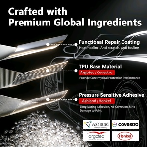 Film de protection 3M <span class=keywords><strong>Scotch</strong></span> Guard Original American PPF auto-réparant transparent ou mat, propriétés anti-salissures, film protecteur TPH extensible - Product Image 4