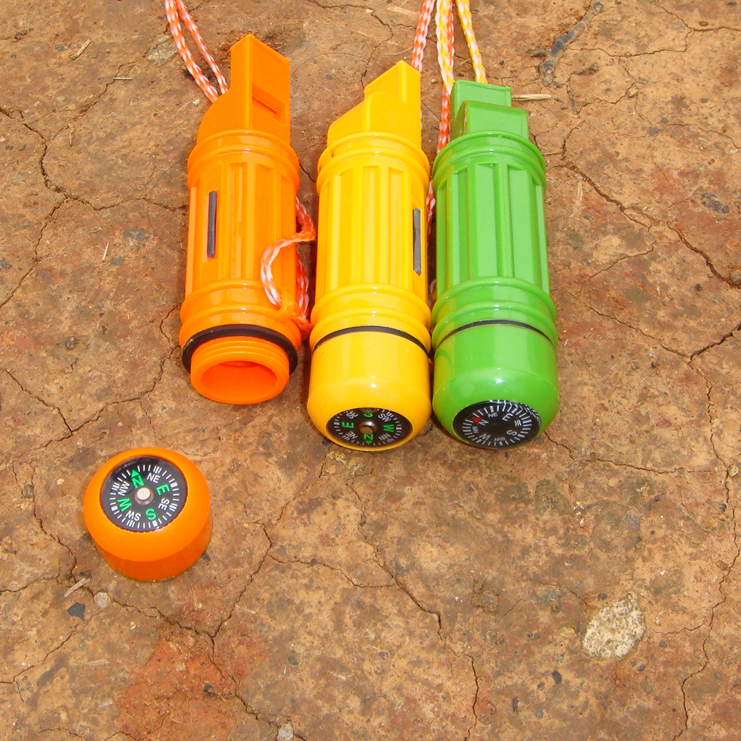 5 in 1 Survival Whistle - Ultimate Outdoor Safety Tool