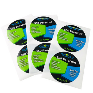 Custom Printing Logo Waterproof Adhesive Sticker Sheets - Product Image 5