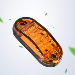 Đèn LED tròn 12V-24V Đèn đánh dấu bên hông 12V Đèn xe tải rơ moóc Đèn thông báo không thấm nước cho xe SUV Xe tải rơ moóc - Product Image 1