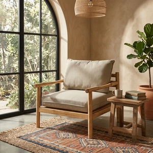 Elegante sofá de dos plazas para interiores con tapicería de lujo, perfecto para un conjunto de muebles de lujo para el hogar. - Product Image 3
