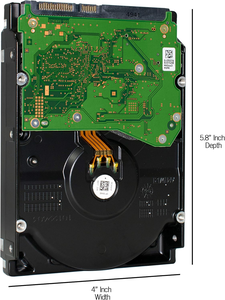 Disque dur d'entreprise HGST Ultrastar HC520 12 To à hélio, 3,5 pouces, SATA 6 Gbit/s, 7200 tr/min, 256 Mo de cache, HDD <span class=keywords><strong>HUH721212ALE600</strong></span> - Product Image 4