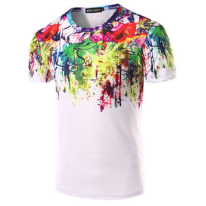 เสื้อยืดออกกำลังกายแขนสั้นแบบไร้ตะเข็บสำหรับผู้ชาย ขายส่ง - Product Image 4