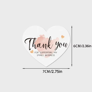 Визитная открытка в форме сердца - Product Image 5