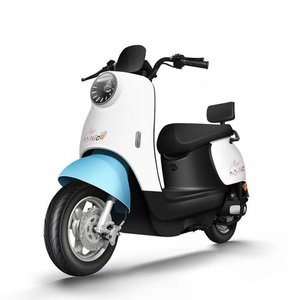 Scooter Eléctrico para Mujer, Popular Scooter Eléctrico con Llantas Gruesas de 10 Pulgadas, Motor de 60V 1000W, Nueva Motocicleta Eléctrica de 72V - Product Image 1