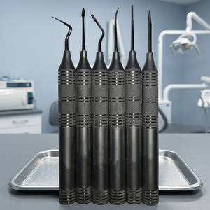 Best Quality Manual Surgical Dental Flexible Periotomes Set <b>Tooth</b> Extraction Screw Implant Surgery Instruments Kit - Product Image 3